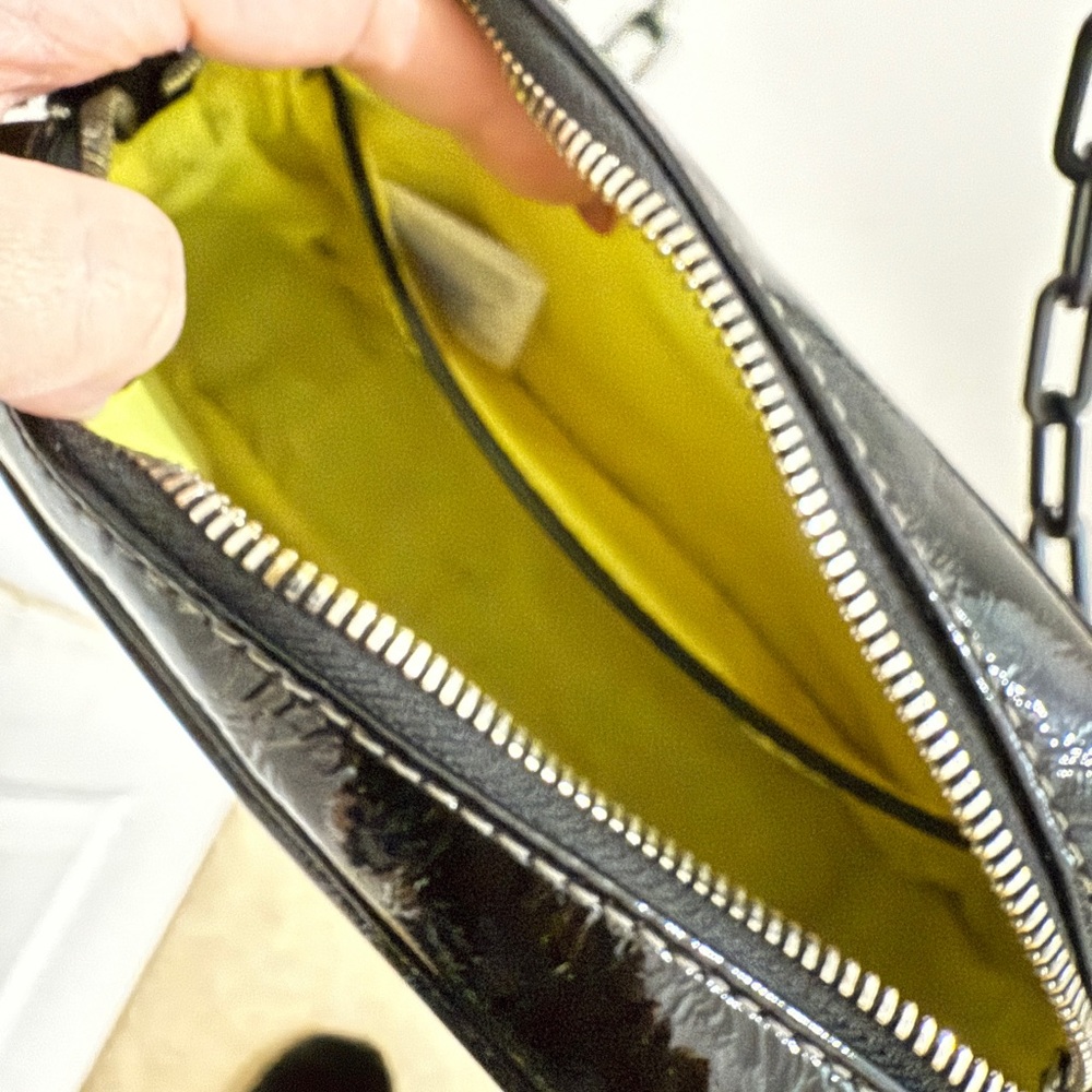Diesel Glossy Black Crossbody Bag - Picture 4 of 4